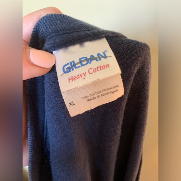 XL Vintage Ghostbusters Navy T-Shirt - Y2K Gildan Tee - Picture 2 of 4